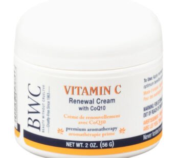 Beauty Without Cruelty Renewal Cream Vitamin C With Coq10 – 2 Oz