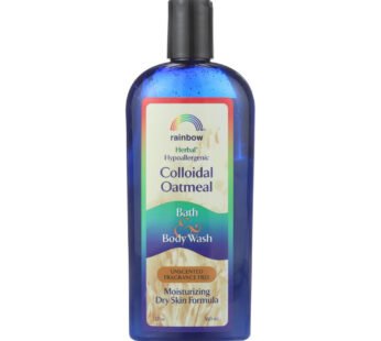 Rainbow Research Colloidal Oatmeal Bath And Body Wash – Fragrance Free – 12 Oz