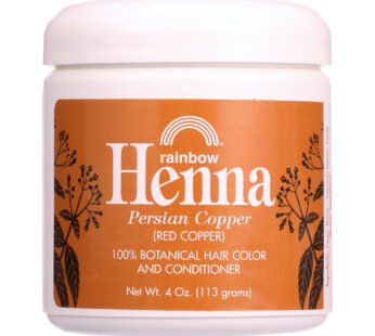 Rainbow Research Henna Hair Color And Conditioner Persian Copper Red Copper – 4 Oz