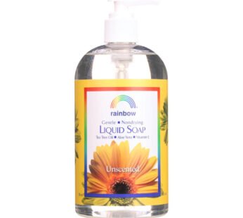 Rainbow Research Liquid Soap – Gentle Nondrying – Unscented – 16 Fl Oz