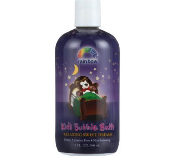 Rainbow Research Organic Herbal Bubble Bath For Kids Sweet Dreams – 12 Fl Oz