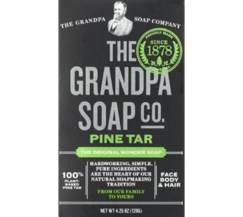 Grandpa’s Pine Tar Bar Soap – 4.25 Oz