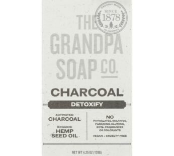 Grandpa Soap Soap – Charcoal – 4.25 Oz