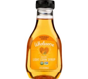 Wholesome Sweeteners Light Corn Syrup – Liquid Sweetener – Case Of 6 – 11.2 Oz.