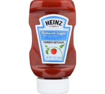 Heinz Ketchup, Reduced Sugar – Case Of 6 – 13 Oz