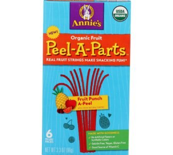 Annie’s Homegrown – Fruit Snack – Fruit Punch – Case of 8 – 3.3 OZ