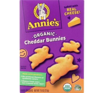 Annie’s Homegrown – Snack Crackr Ched Bun – Case Of 12-7.5 Oz.