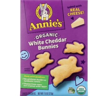 Annie’s Homegrown – Crcker Wht Chd Bunny – Case Of 12-7.5 Oz.