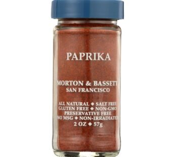 Morton And Bassett Seasoning – Paprika – 2 Oz – Case Of 3