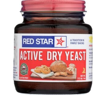 Red Star Nutritional Yeast Yeast – Active – Dry – Case Of 12 – 4 Oz