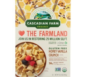 Cascadian Farm – Cereal Hny Vanilla Crunch – Case Of 12 – 10.5 Oz