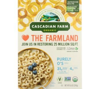 Cascadian Farm Cereal – Organic – Purely Os – 8.6 Oz – Case Of 12