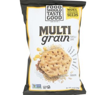 Food Should Taste Good Multigrain Tortilla Chips – Multigrain – Case Of 12 – 11 Oz.