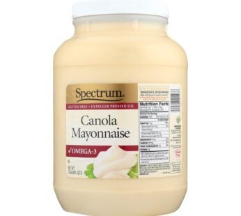 Spectrum Naturals Canola Mayonnaise – Case Of 4 – 1 Gal