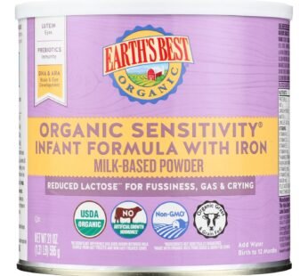 Earth’s Best – Inftfrm Sens Iron – Case Of 4-21 Oz