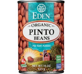 Eden Foods Organic Pinto Beans – Case Of 12 – 15 Oz.