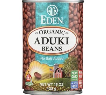 Eden Foods Organic Aduki Beans – Case Of 12 – 15 Oz.