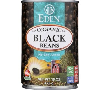 Eden Foods Organic Black Beans – Case Of 12 – 15 Oz.