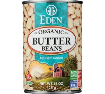 Eden Foods Butter Beans Organic – Case Of 12 – 15 Oz.