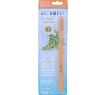 Auromere – Tbrush Bamboo – Case Of 6 – 1 Ct