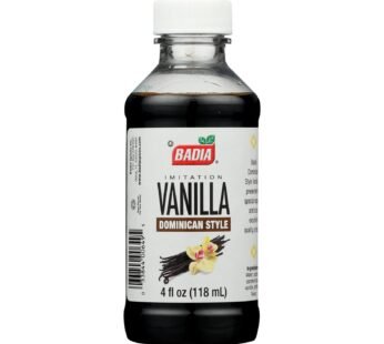 Badia Spices – Imitation – Vanilla Extract – Case Of 12 – 4 Fl Oz.