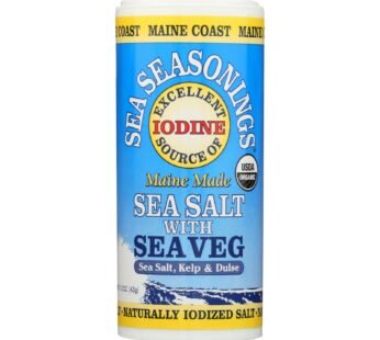 Maine Coast Organic Sea Seasonings – Sea Salt With Sea Veg – 1.5 Oz Shaker