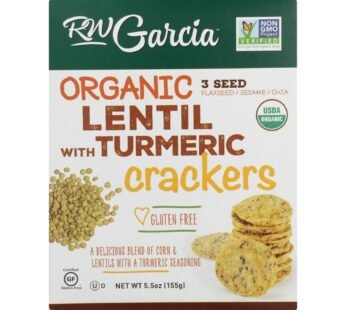 R. W. Garcia – Cracker 3 Seed Lntl Tur – Case Of 6 – 5.5 Oz