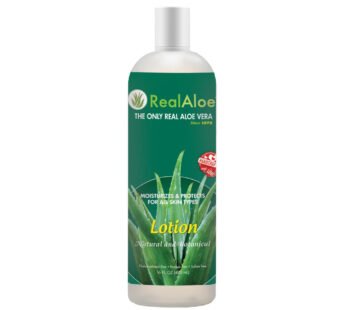 Real Aloe Lotion – Aloe Vera – 16 Fl Oz