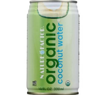 Nature Factor Organic Coconut Water – Case Of 12 – 10.1 Fl Oz.