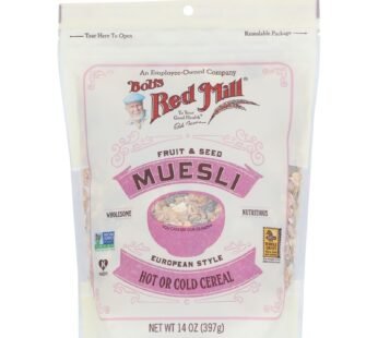 Bob’s Red Mill – Cereal – Fruit & Seed Muesli – Case Of 4 – 14 Oz