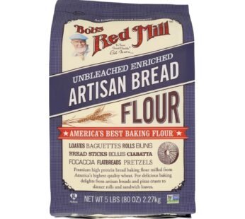 Bob’s Red Mill – Artisan Bread Flour – 5 Lb – Case Of 4