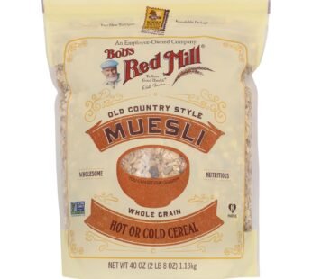 Bob’s Red Mill – Cereal – Muesli – Hot Or Cold – Case Of 4 – 40 Oz