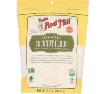 Bob’s Red Mill – Flour – Organic – Coconut – Case Of 4 – 16 Oz