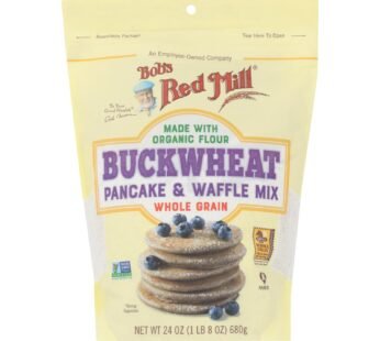 Bob’s Red Mill – Pancake/waffle Bckwht – Case of 4 – 24 OZ