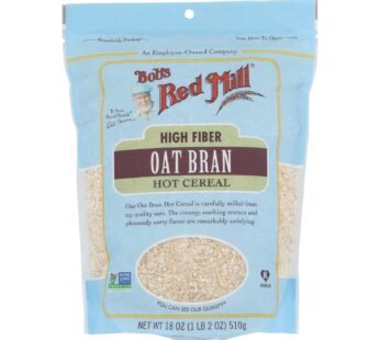 Bob’s Red Mill – Oat Bran Hot Cereal – Case Of 4-18 Oz.