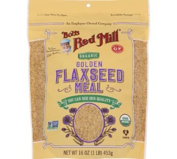 Bob’s Red Mill – Organic Flaxseed Meal – Golden – Case Of 4 – 16 Oz