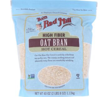 Bob’s Red Mill – Oat Bran Hot Cereal – Case Of 4-40 Oz.