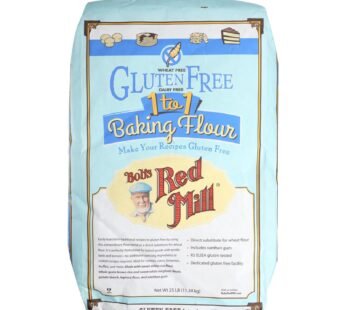 Bob’s Red Mill Gluten Free 1to1 Baking Flour – Single Bulk Item – 25lb