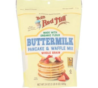 Bob’s Red Mill – Pancake/waffle Btrmlk – Case of 4 – 24 OZ