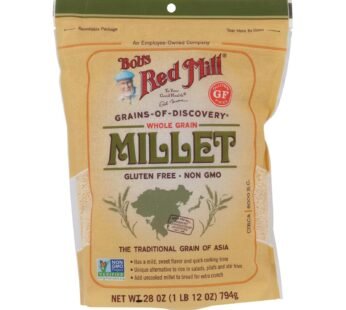 Bob’s Red Mill – Millet Whole Grain Gluten Free – Case of 4-28 OZ