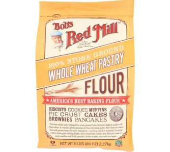 Bob’s Red Mill – Whole Wheat Pastry Flour – 5 Lb – Case Of 4