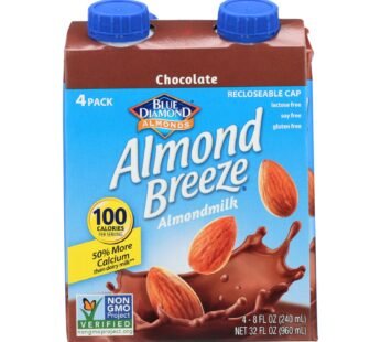 Almond Breeze – Almond Milk – Chocolate – Case of 6 – 4/8 oz.