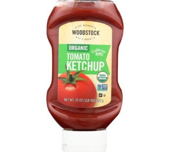 Woodstock Organic Tomato Ketchup – Case Of 12 – 20 Oz