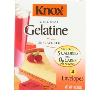 Knox Kraft Gelatine – Unflavored – Case Of 48 – 1 Oz