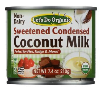 Let’s Do Organic Organic Coconut Milk – Sweetened Condensed – Case Of 6 – 7.4 Fl Oz