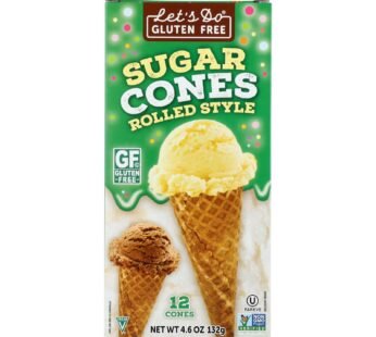 Let’s Do Ice Cream Cones – Sugar – Case Of 12 – 4.6 Oz.