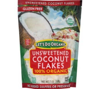 Let’s Do Organics Coconut Flakes – Case Of 12 – 7 Oz.