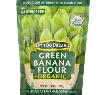 Let’s Do Organic Organic Flour – Green Banana – Case Of 6 – 14 Oz