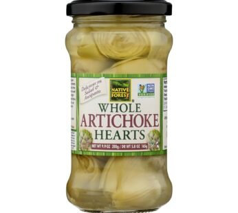 Native Forest Whole Artichoke Hearts – Fancy – Case Of 6 – 9.9 Oz.