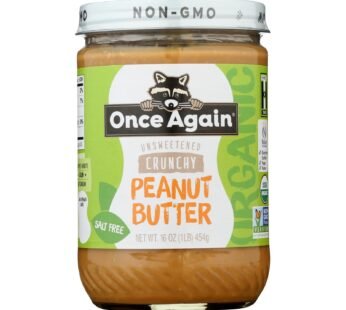 Once Again – Peanut Butter Crunchy Ns – Case Of 6-16 Oz